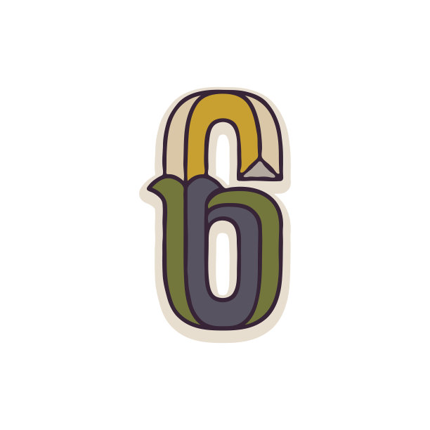 6号logo面，颜色暗淡图片下载