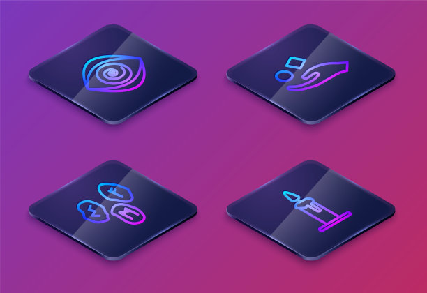 设定催眠符文方块等距线图片下载