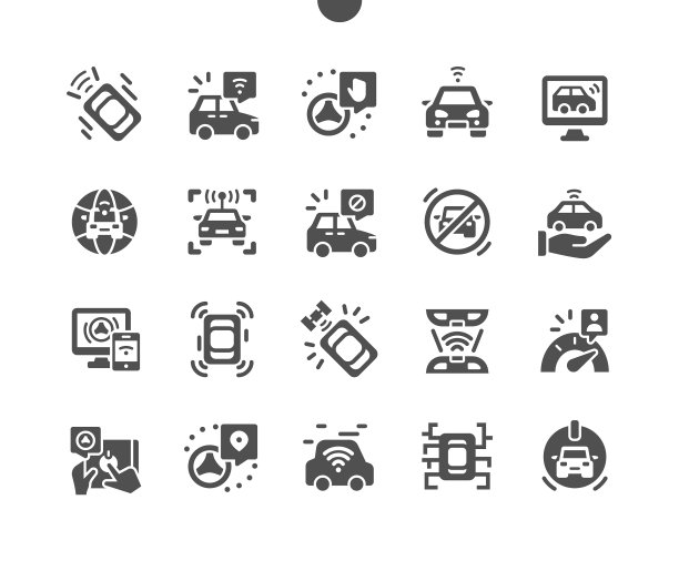 具有自动自动系统的无人驾驶车辆图片下载