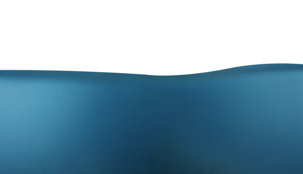 近距离的水下自然孤立在白色的背景图片下载