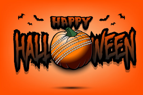 万圣节板球南瓜快乐图片下载