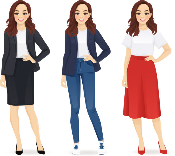 年轻的商业女性图片下载