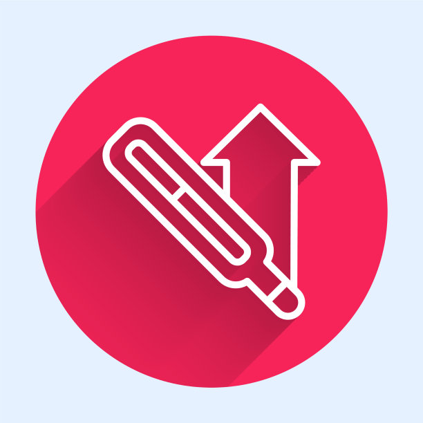 医用白线温度计图片下载