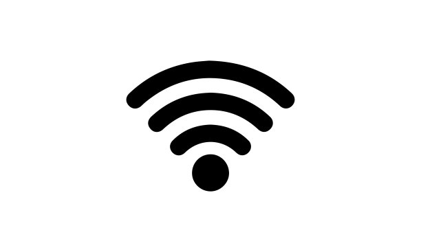 无线，互联网连接，网络信号图标，wifi平面矢量插图设计图片下载