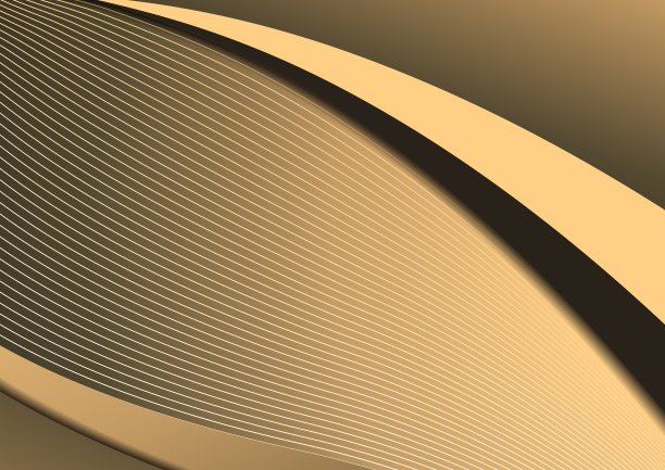 简约的几何背景。时尚渐变颜色。波浪线。剪纸的效果。设计商业演示文稿，传单，海报和邀请。向量图片下载