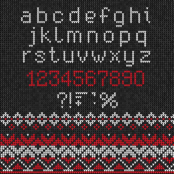 手工编织的抽象图案与背景图片下载