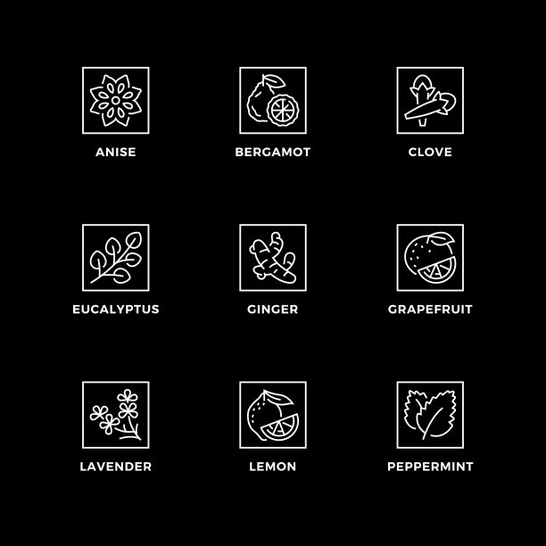 设置可编辑的精油图标图片下载