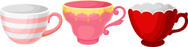 有手柄的瓷器或陶瓷杯图片下载