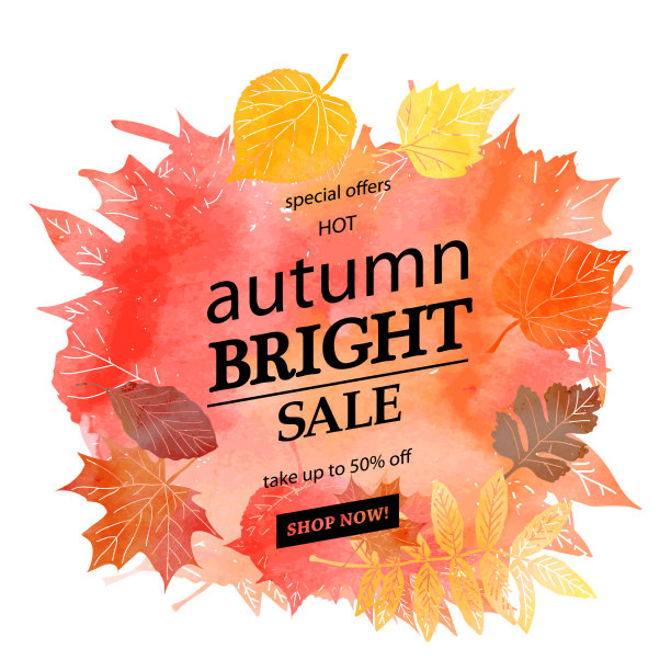 秋天出售横幅图片下载