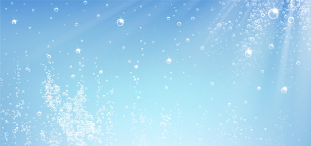 蓝色水结构图片下载