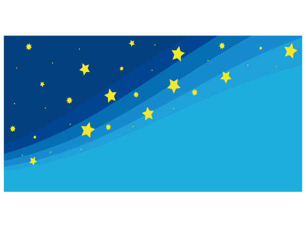 星空框架。矢量插图。图片下载