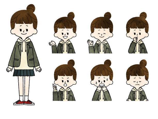 学生面部表情集图片下载