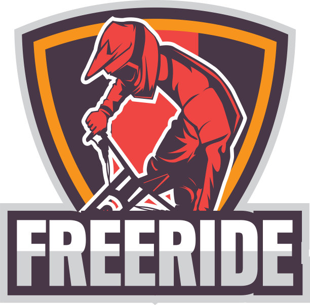 自行车标志模板图片下载