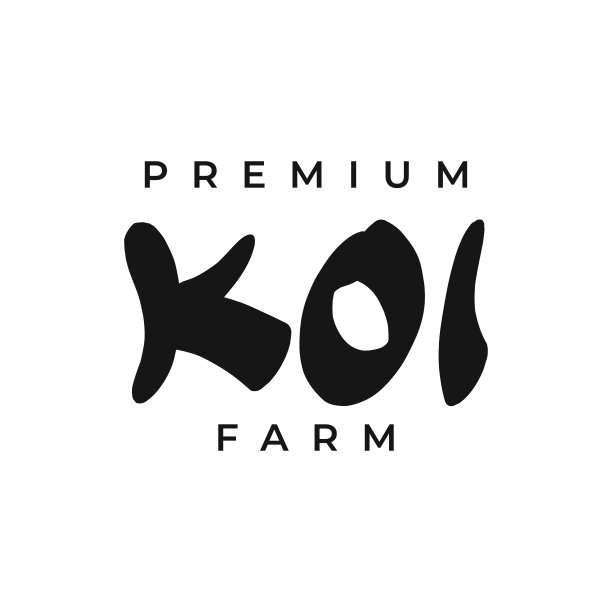 日本锦鲤标志模板锦鲤鱼标志好运图片下载