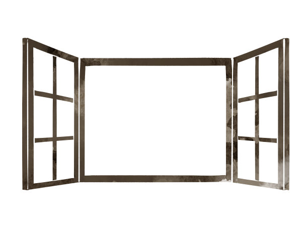 敞开的窗户图片下载