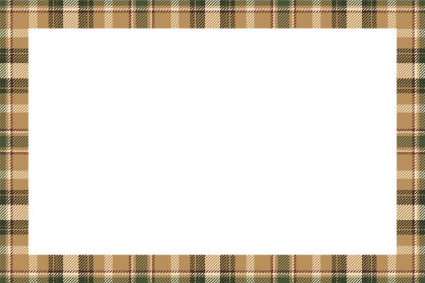 复古框苏格兰边界图案复古图片下载