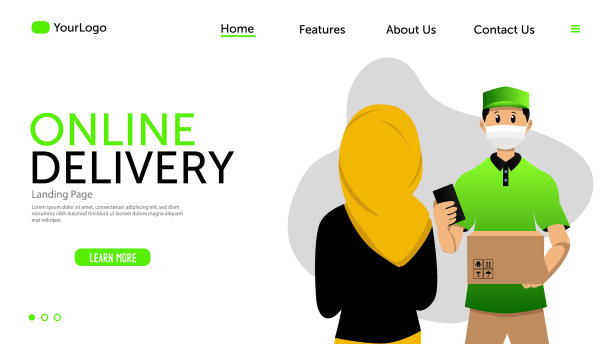 在线投递登陆页面模板设计图片下载