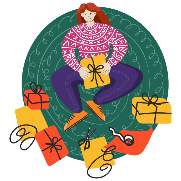 手绘的女孩或女人图片下载