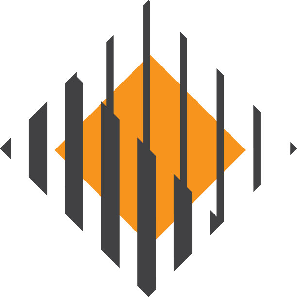 菱形标志-立方体块几何抽象图片下载