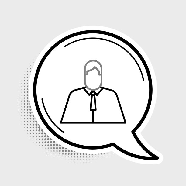 线律师律师法学家偶像孤立图片下载