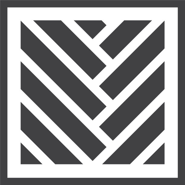 方形立方体标志-抽象金融块元素图片下载