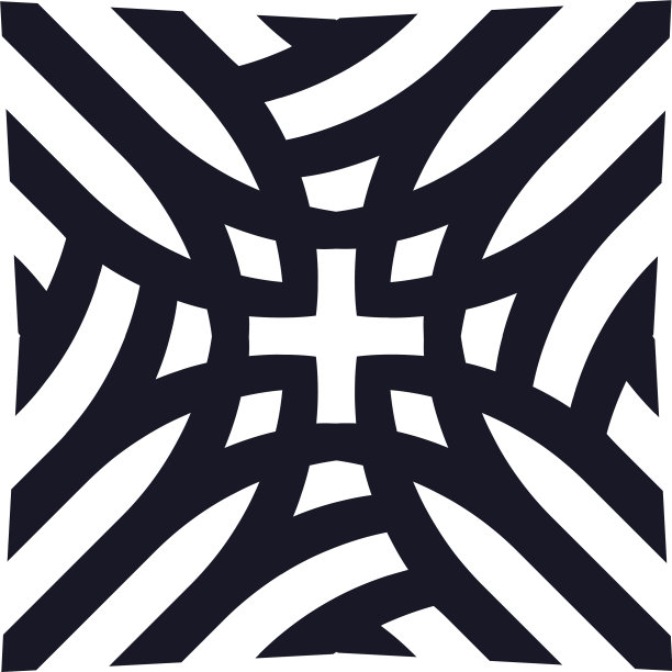 方形立方体标志-抽象金融块元素图片下载