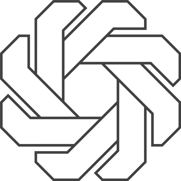 旋涡旋转圆标志抽象圆形状图片下载