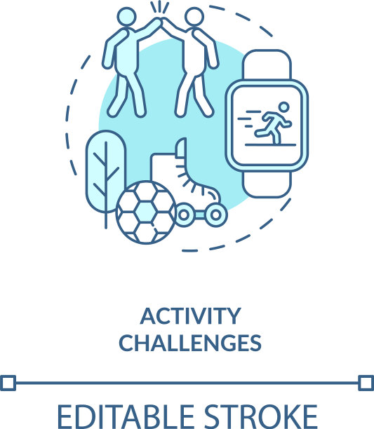 活动挑战概念图标图片下载