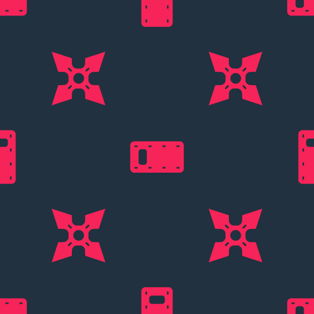 设置日本忍者飞镖和军事攻击图片下载