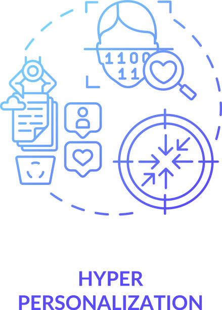 超个性化概念图标图片下载