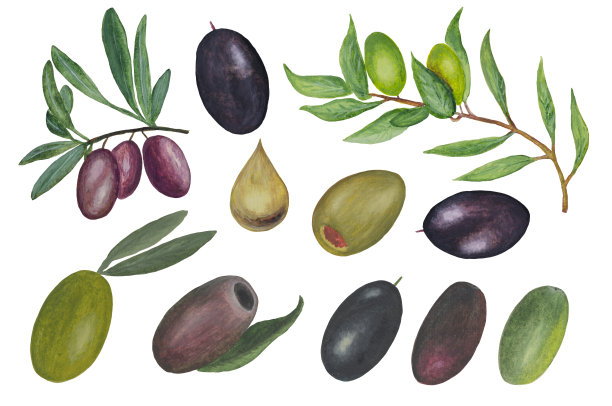 水彩大型集图片下载