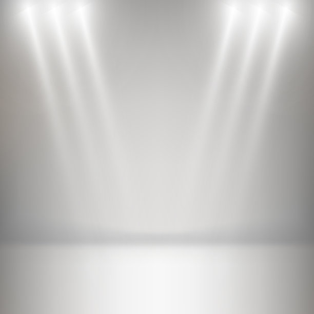 白色和灰色的房间背景工作室图片下载