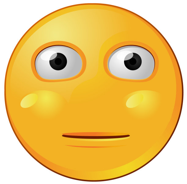 严肃的脸表情符号向量图标图片下载