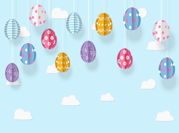 蓝色背景下圣诞装饰的特写镜头图片下载