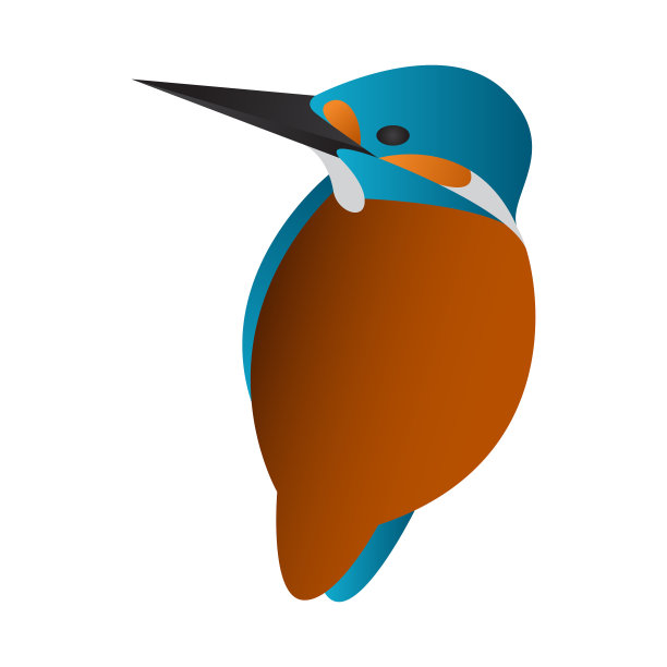 梯度翠鸟鸟图片下载