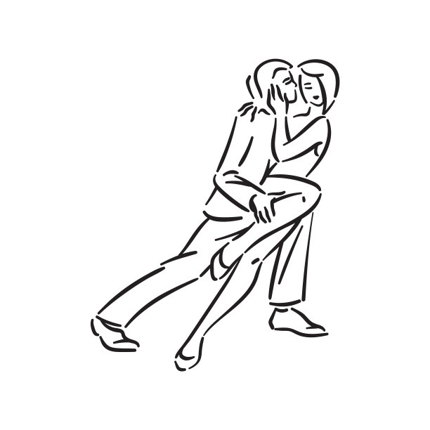 阿根廷探戈和萨尔萨浪漫情侣社交图片下载