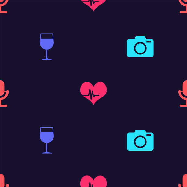 设置拍照相机酒杯的心率和图片下载