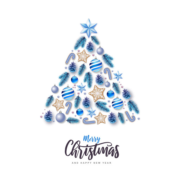 圣诞快乐，恭贺新禧图片下载