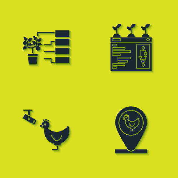 集花分析养鸡场及位置图片下载