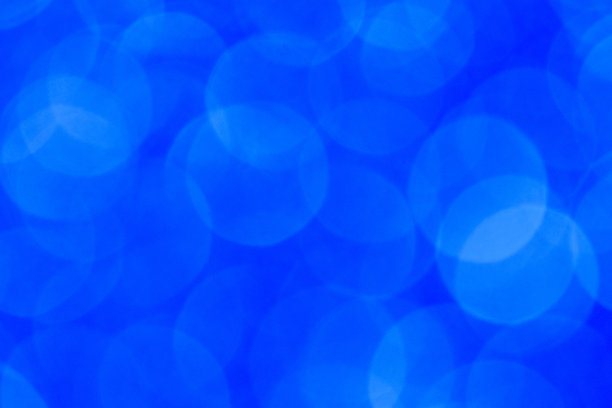 蓝色散景闪粉背景图片下载