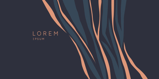 一种流行的以抽象元素构成的作品图片下载