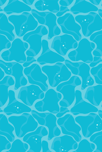 夏季矢量背景与游泳池插图横幅，卡片，传单，社交媒体壁纸等。图片下载