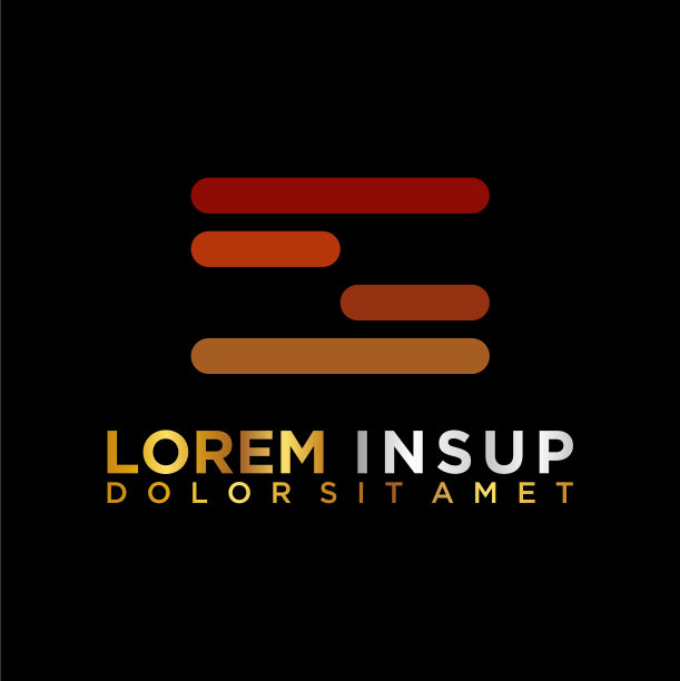 现代和极简设计标识业务图片下载