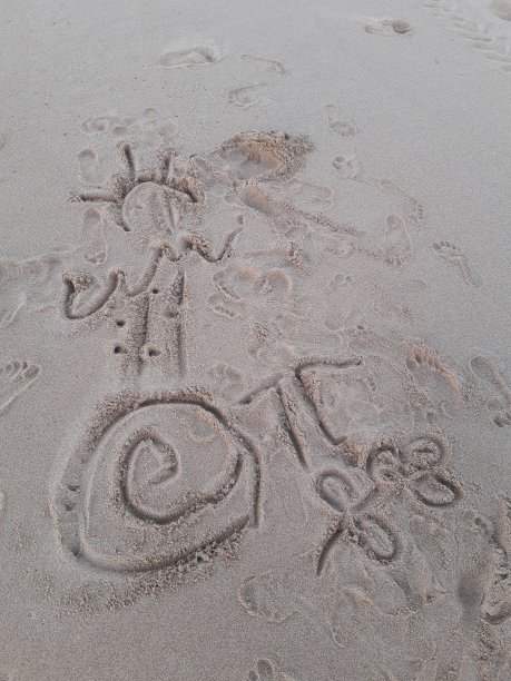 沙子艺术。图片下载