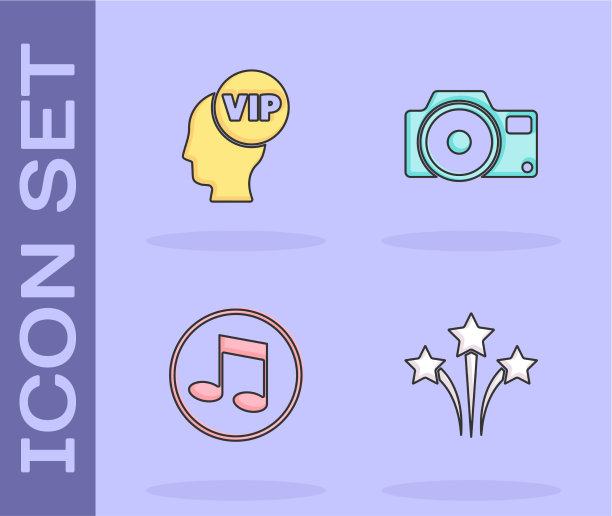 设烟花VIP内头音乐音符图片下载