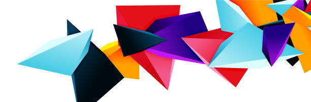 三角形镶嵌抽象背景三维三角形图片下载