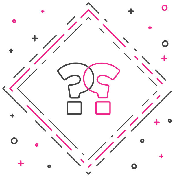 问号图标隔离在白色上图片下载