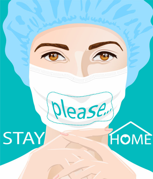 戴防护口罩的医生要求图片下载