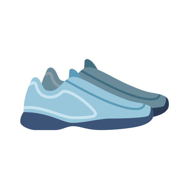 运动鞋运动鞋孤立在白色背景图片下载