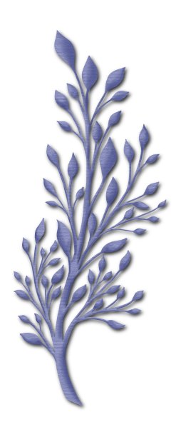 纸枝由紫色水彩纸制成图片下载